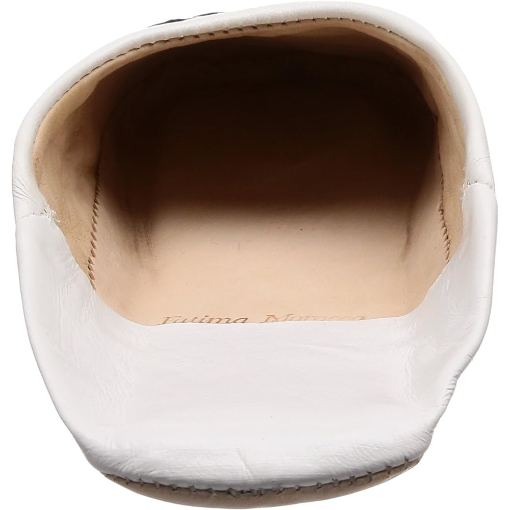[Fatima Morocco] Men's Smile Embroidery Babouche MFM004