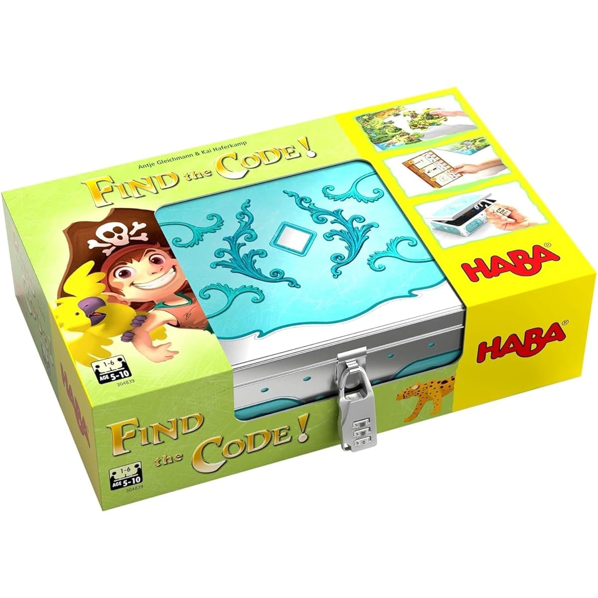 HABA Find the PIN! Pirate Island Edition Board Game Sugorokuya