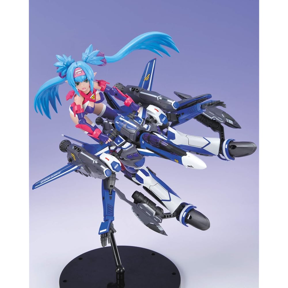 AOSHIMA VFG Macross Frontier VF-25G Super Messiah Clan Clan Height approx. 155mm Color-coded plastic model MC-07