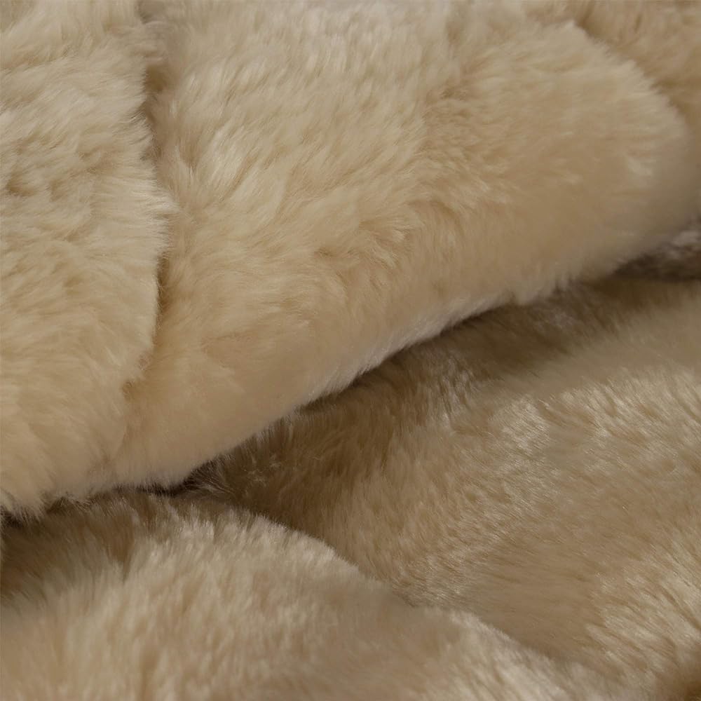 nishikawa [Nishikawa] Warm Bed Pad Brown Queen Antistatic Smooth Rose Oil Treated My Model Plain FM38010038BE