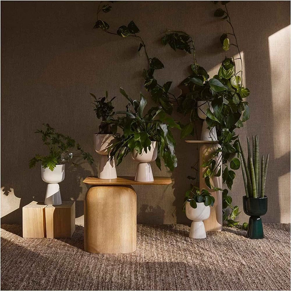 [Regular Imported Product] iittala Nappura Plant Pot 260 x 155mm White 1051520