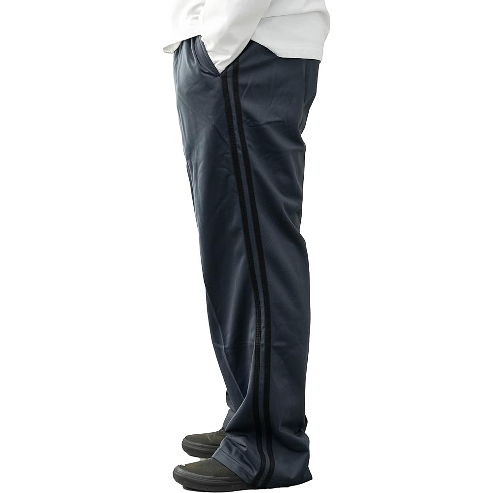 [Scone] Jersey Men's Pants, Large Size, Loose, Large Side Line, Easy Pants, Jersey Pants, Sportswear, Loungewear, Training Wear, Fitness Wear, 3L, 4L, 5L