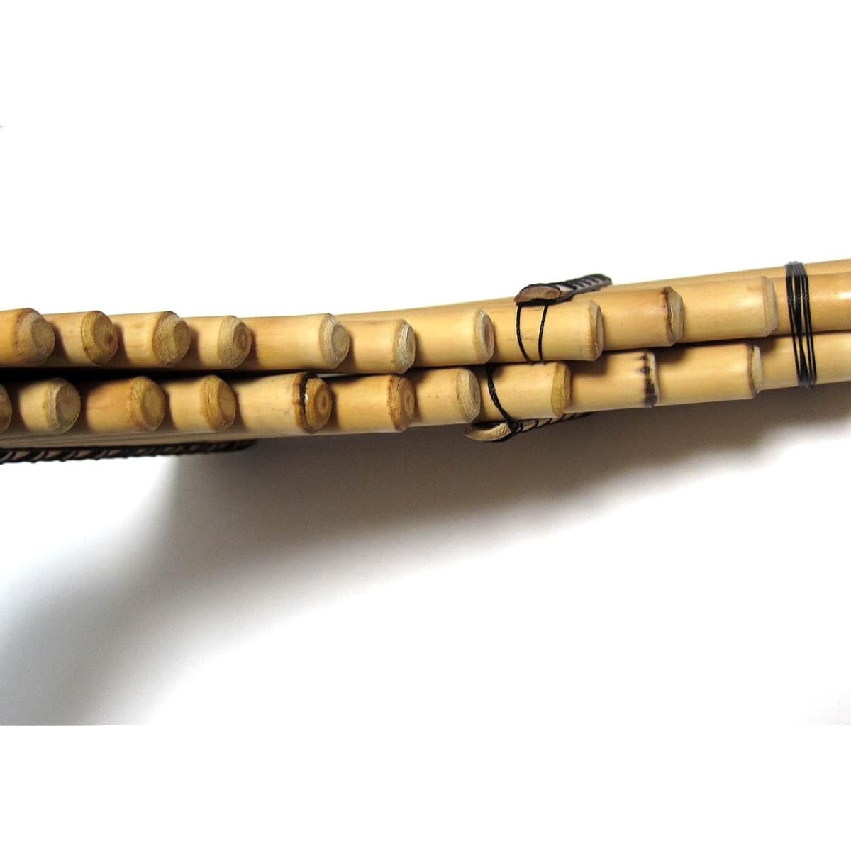 Chromatic Sampogna Professional Malta 2-row type (18+19 tubes) made of reed [Marukusha] [ZAMPOnA CROMATIC MALTA MALLKU 18+19]