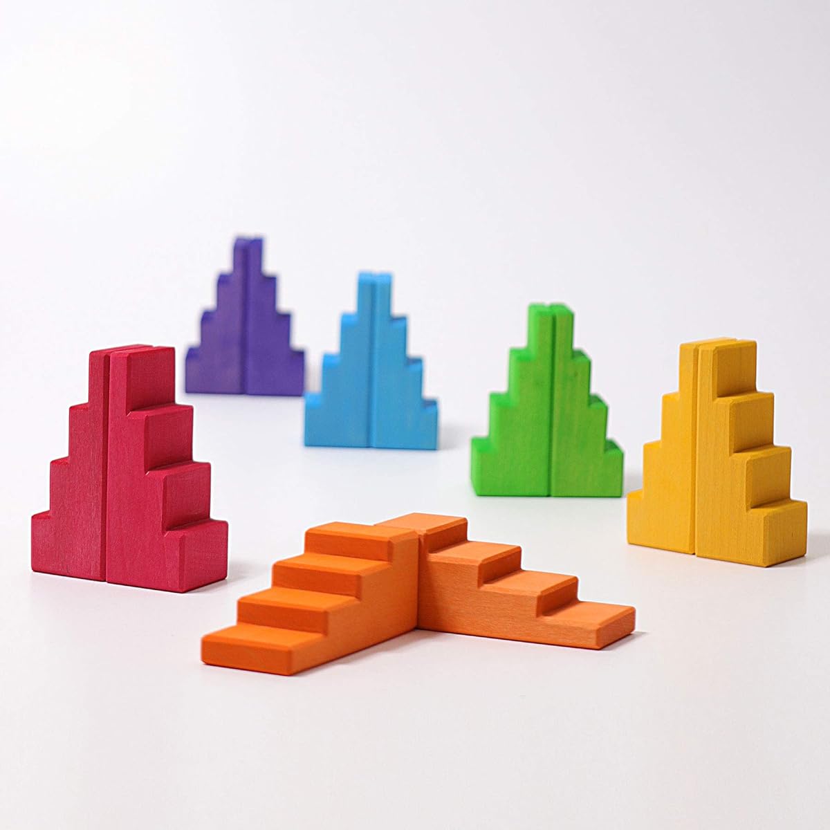 Grimm's Spiel und Holz design stairs roof rainbow