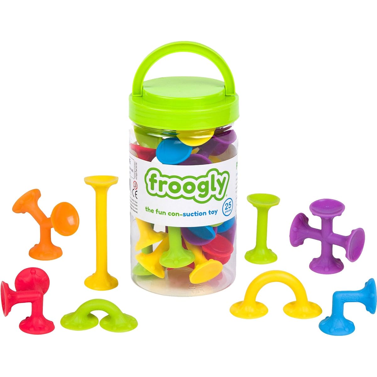 Froogz Building Set Suction Toy - A toy that uses suction to build
