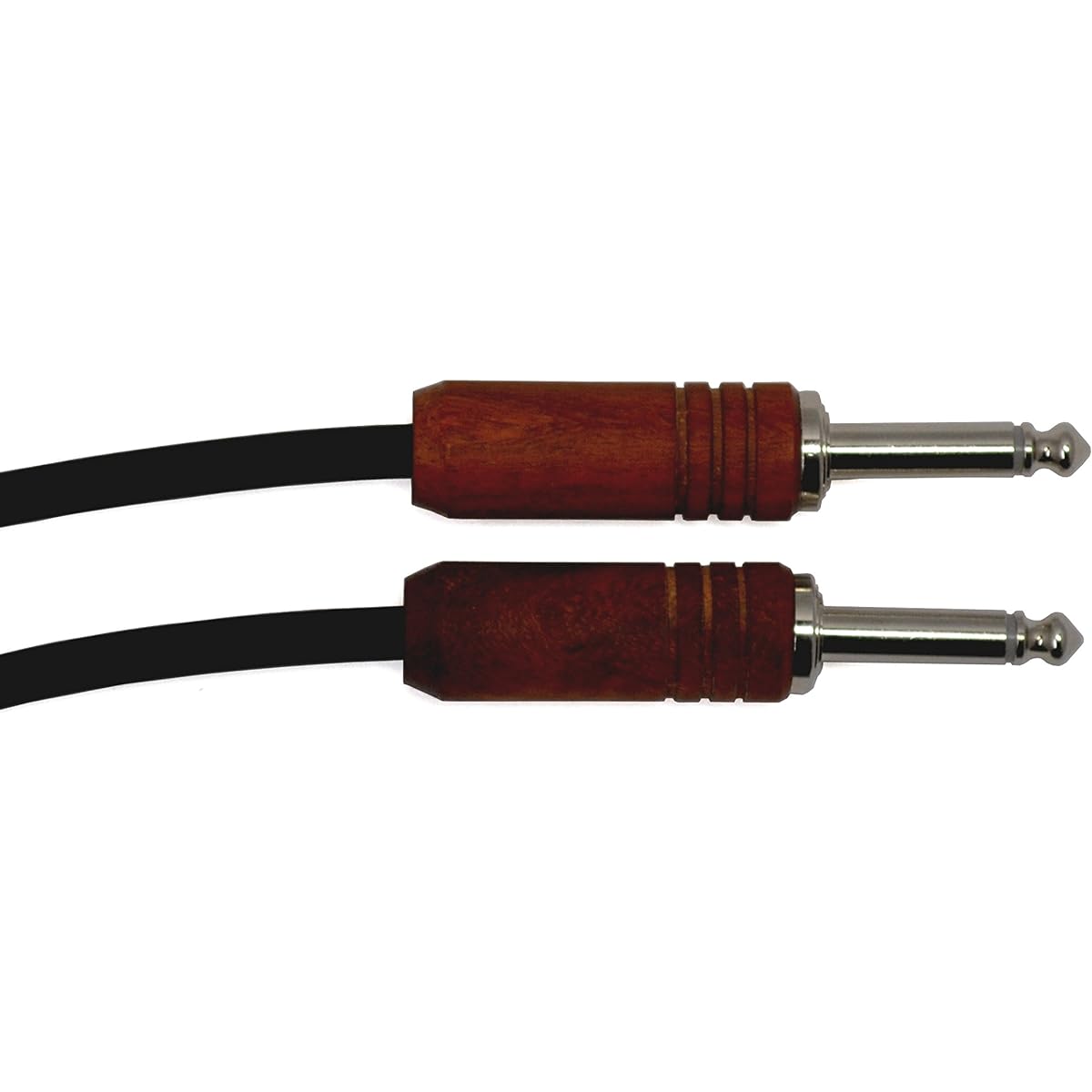 Ex-pro SOUND WOOD acoustic guitar cable 5m L-shaped x straight SWC-5LS