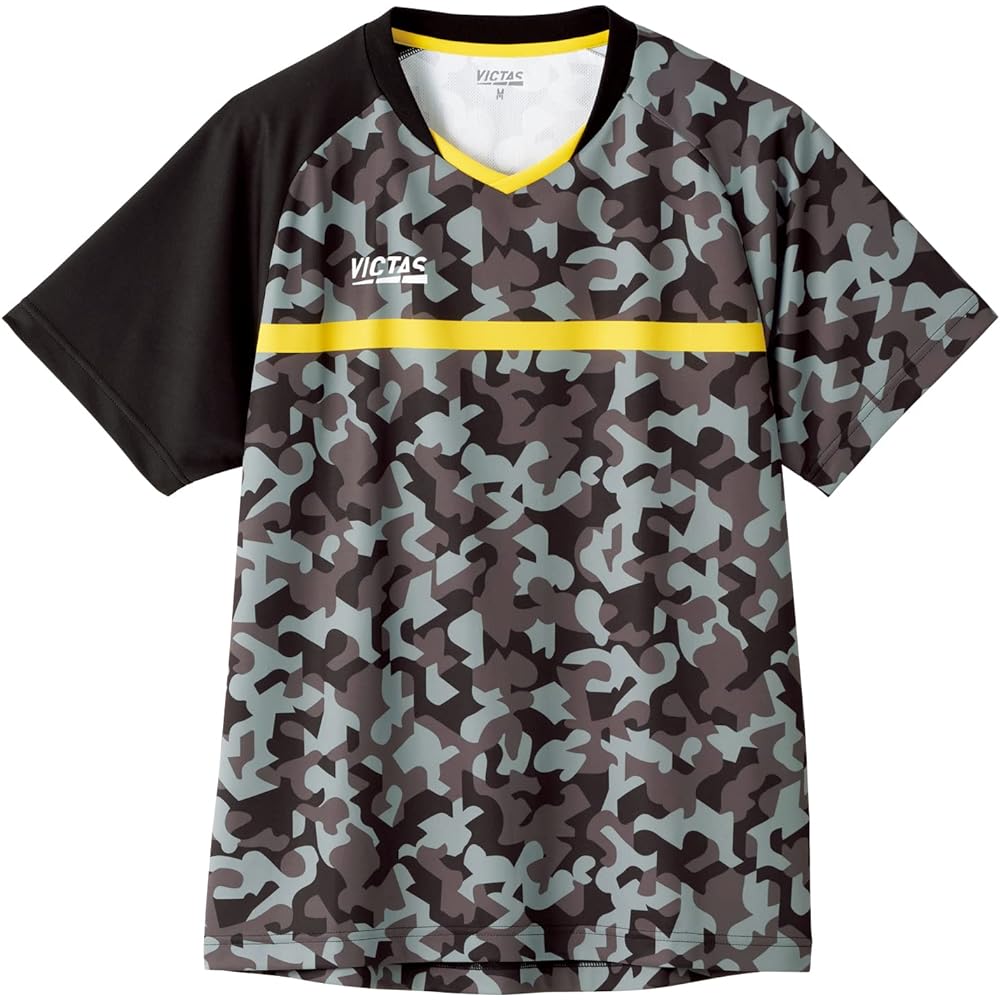 VICTAS Table Tennis Dazzle Game Shirt (DAZZLE GS) J.T.T.A (Japan Table Tennis Association) Officially Approved Unisex 612201