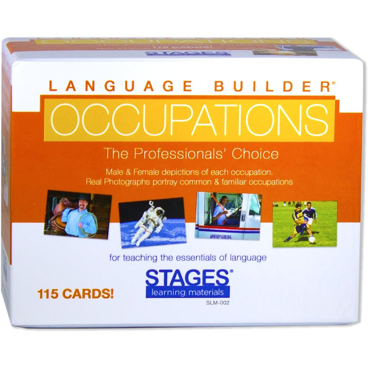 STAGES LEARNING MATERIALS SLM002 Language Builder Occupation Cards by Stages [Parallel Import]