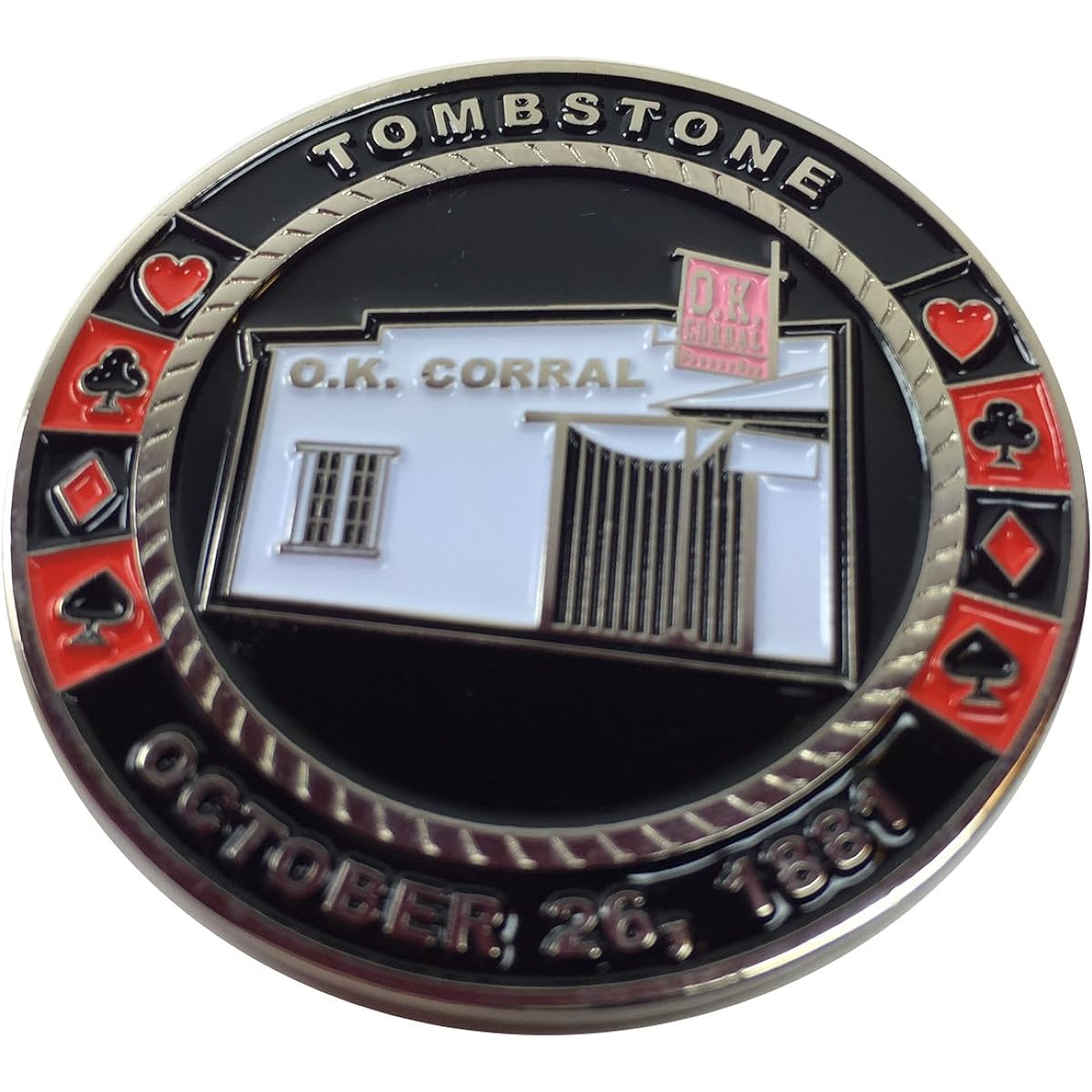 Wyatt Earp Poker Weights Commercial Coins