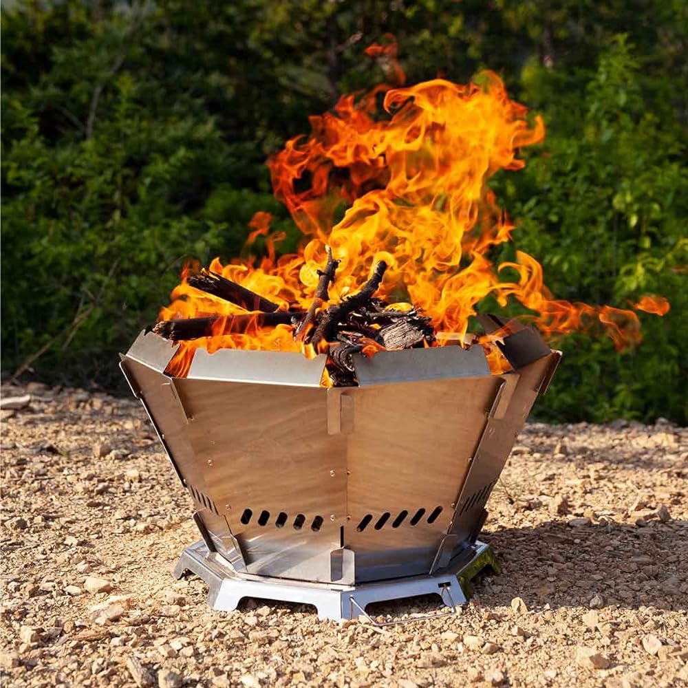 [Mt.SUMI] Bad Bonfire / BS2106BBF (101718) Octagonal Bonfire Stand Secondary Combustion