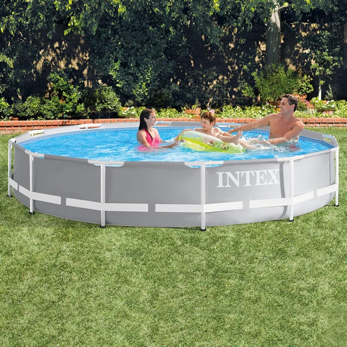 [INTEX] Prism Frame Pool 366 x 366 x 76 cm 26710 Large Pool