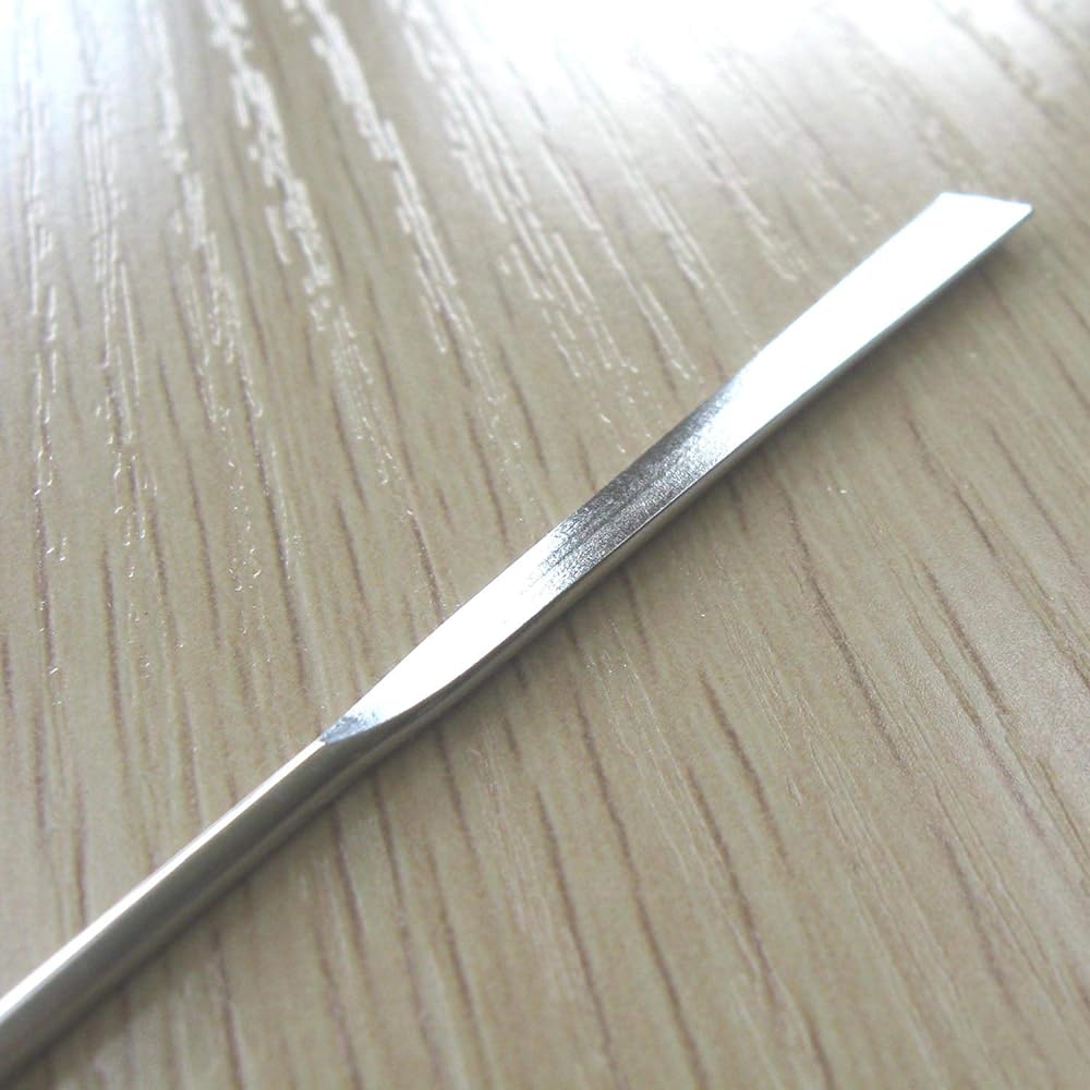 Nagao Micro Spatula Medicinal Spoon 151mm Set of 100 18-0 Stainless Steel Made in Japan