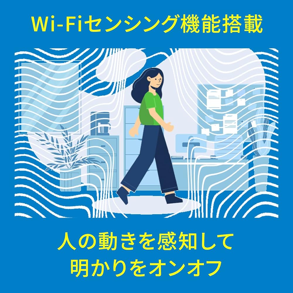 WiZ Smart Light Table Lamp [Equipped with Wi-Fi Sensing Function] Indirect Lighting Table Light Night Light Bedside Lamp Light LED Light Lighting Compatible with Google Home IFTTT Siri SmartThings [Genuine Japanese Product] WiZ Table Light Hero Wi-Fi Con