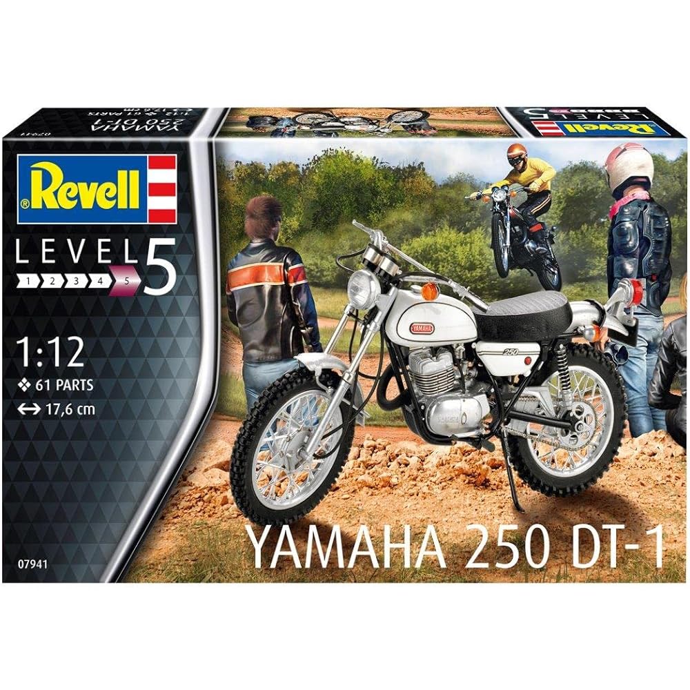 German Level 1/12 Yamaha 250 DT-1 Plastic Model 07941