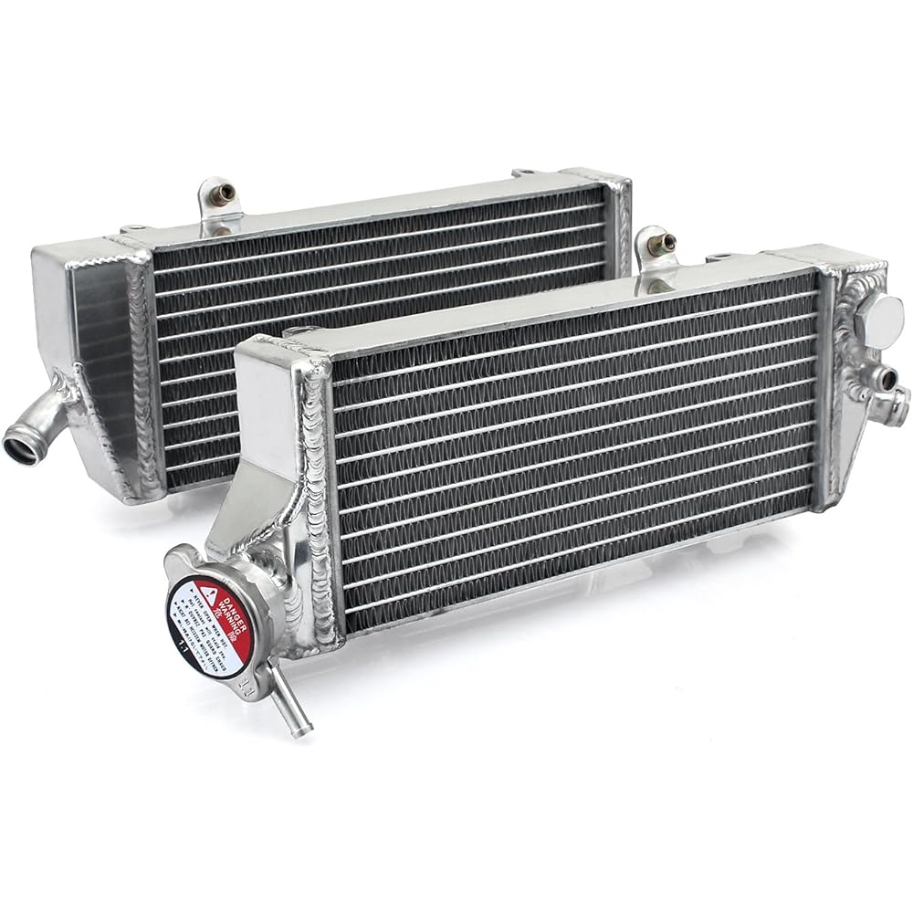 TARAZON Motorcycle Radiator Cooling Cooler Aluminum Compatible Vehicles EXC 500 EXC-F 250 350 XCF-W 250 350 XC-W 450 500 2012-2016