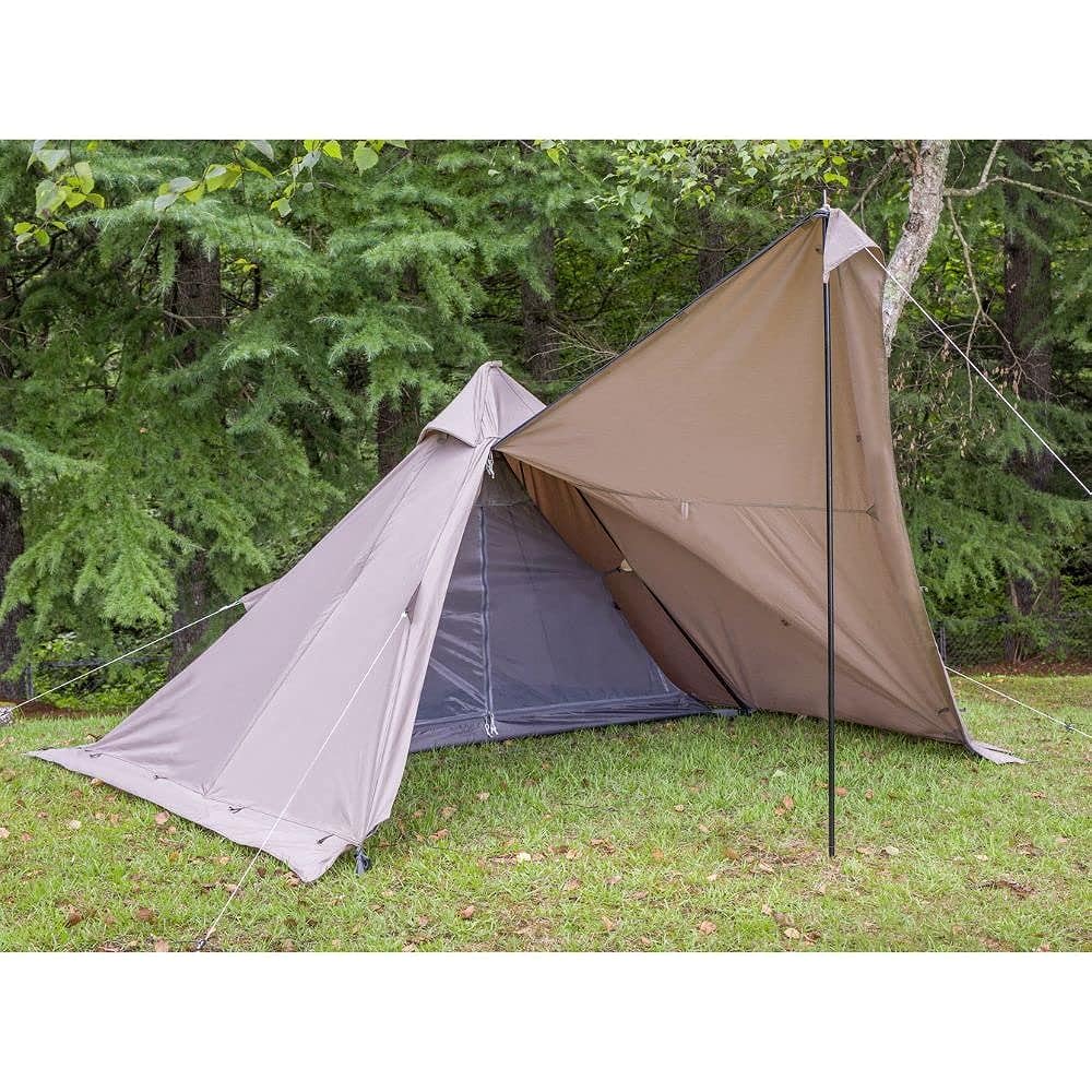 Whole Earth EARTH PYNOMAD Tent for 1 to 2 people WE2LDA11 BEG Solo Touring One Pole Tent TC Material *Only one item per person (Beige/FF)