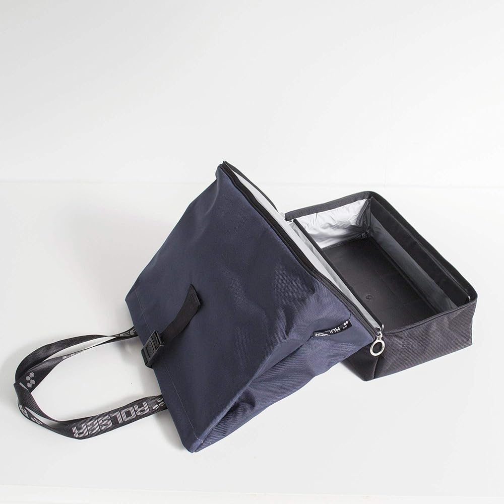 ROLSER Decorative Goods (Fashion Accessories) Plain Navy 45 x 50 x 20cm NS-Tote Tote Bag with Cold and Heat Insulation Function RS-07T