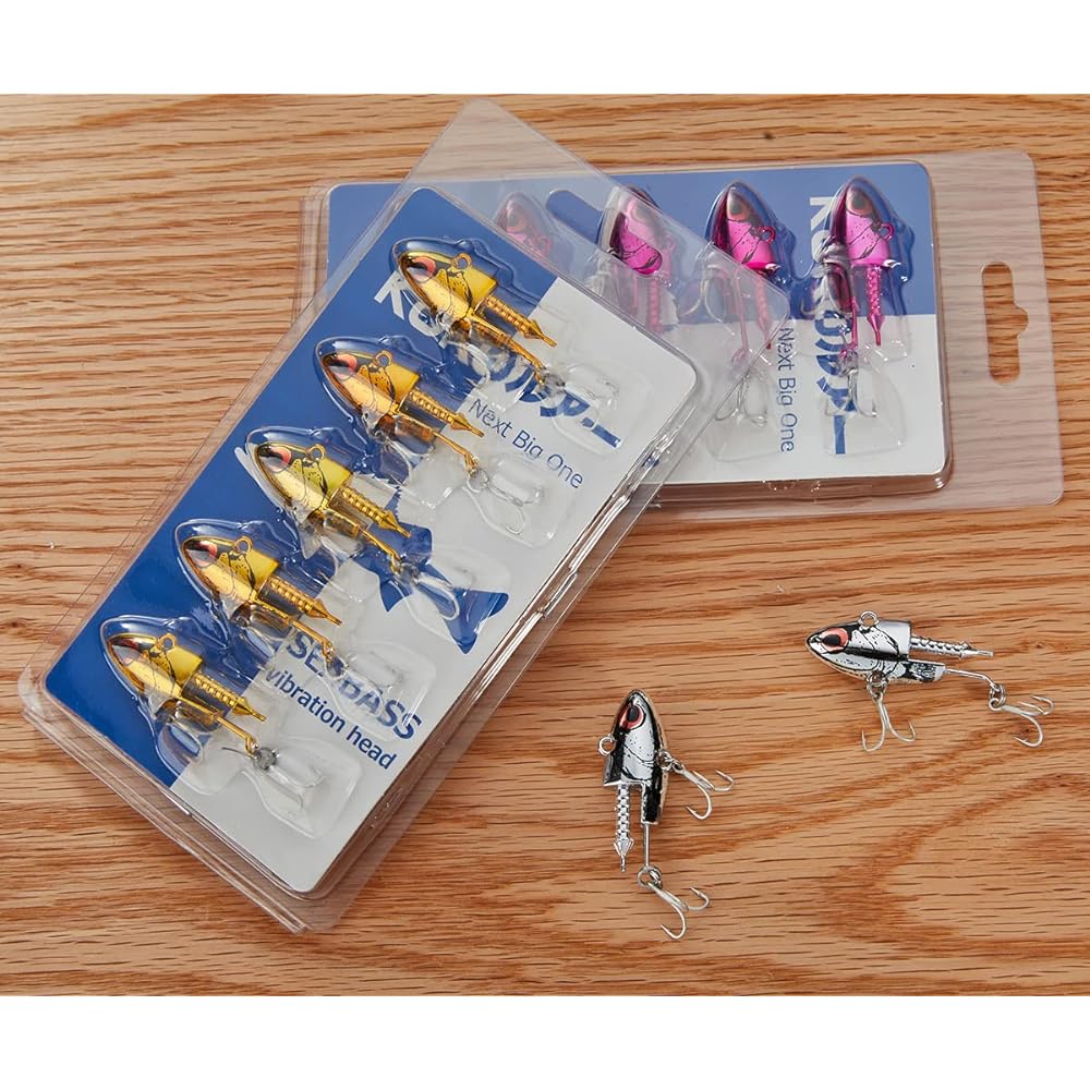 [KOKO Lure] Seabass Lure Flounder Jig Head Set of 5 11g 16g 22g 28g Seabass Jig Head Worm Flounder Vibration Jig Head