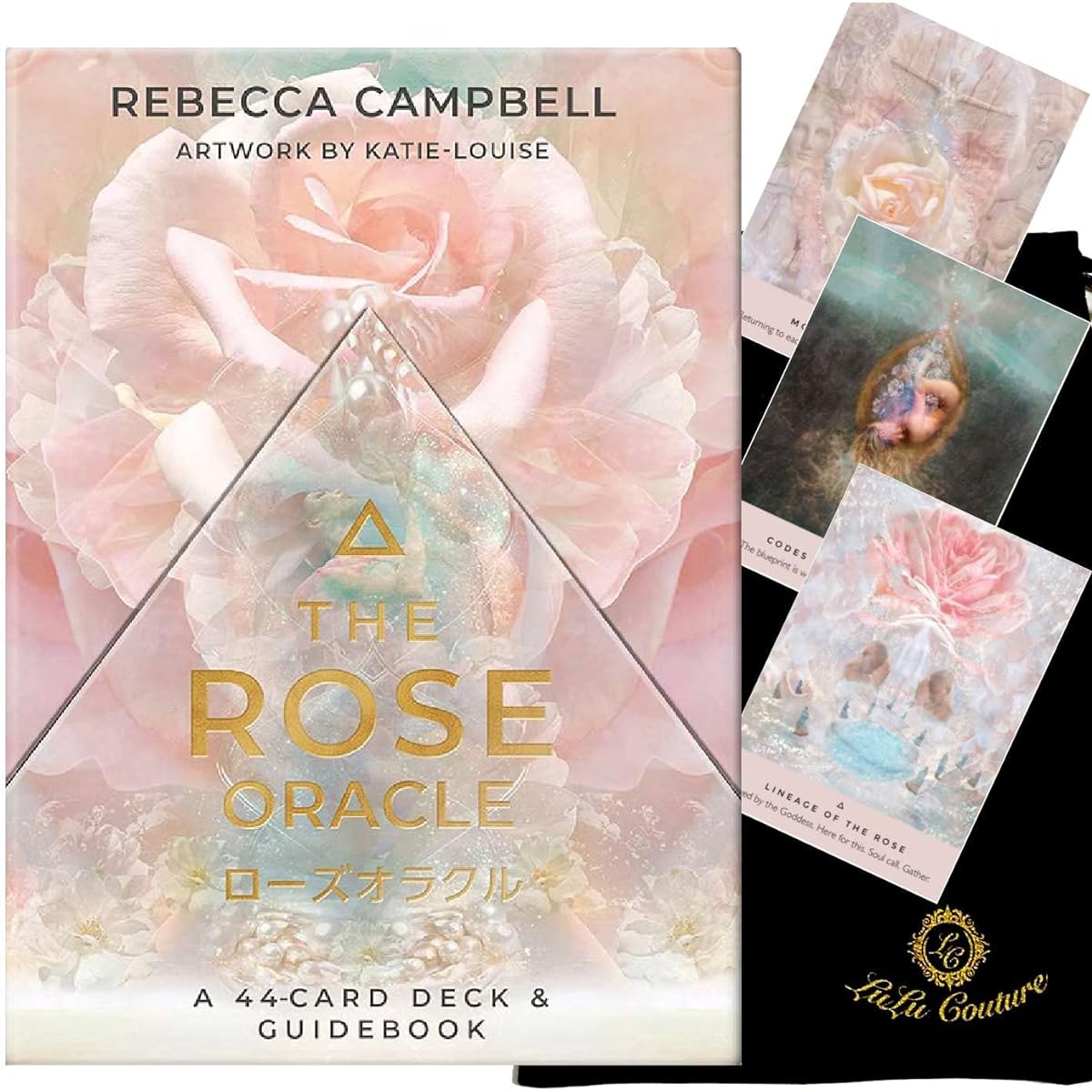 [Japanese version] Rose Oracle THE ROSE ORACLE Oracle Cards Tarot Cards Fortune Telling Japanese version with manual [Genuine]