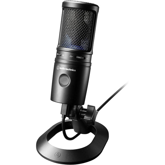 Audio-Technica AT2020USB-X USB Microphone USB Condenser Microphone Condenser Microphone Gaming Microphone Game Gaming Live Streamer Content Creator Distribution Windows MAC PC PS4 PS5 Official Japanese Product