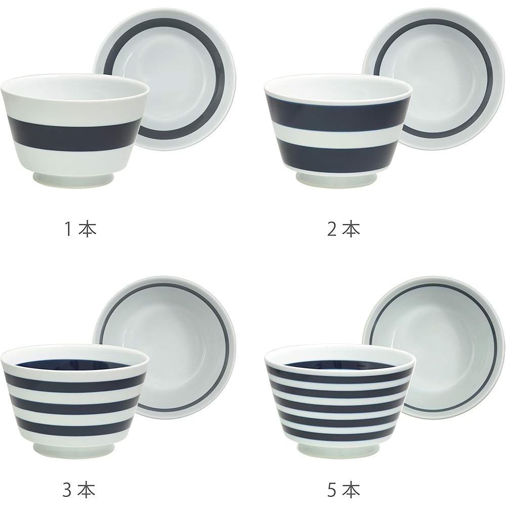 natural69 Set product [QA51] Border border bowl