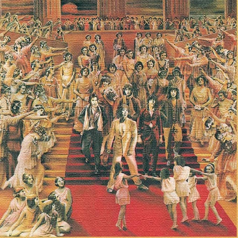 Art Deli Poster Rolling Stones Fabric Panel | Present unv-0021-L L size