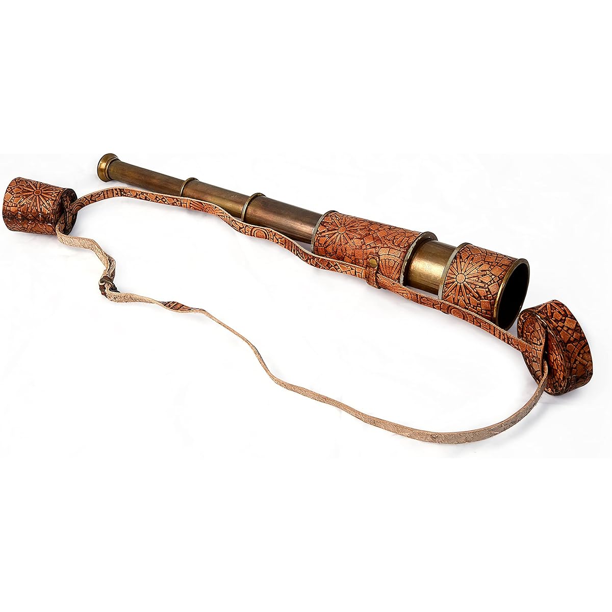 Roorkee Indian Instruments Handheld Brass Telescope/Retro Sailor Marine Telescope/Nautical Seller Boat Telescope