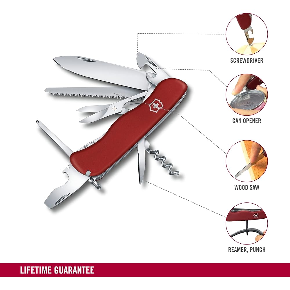 VICTORINOX Outrider Knife Outdoor Fishing [Domestic Genuine Product] 0.8513
