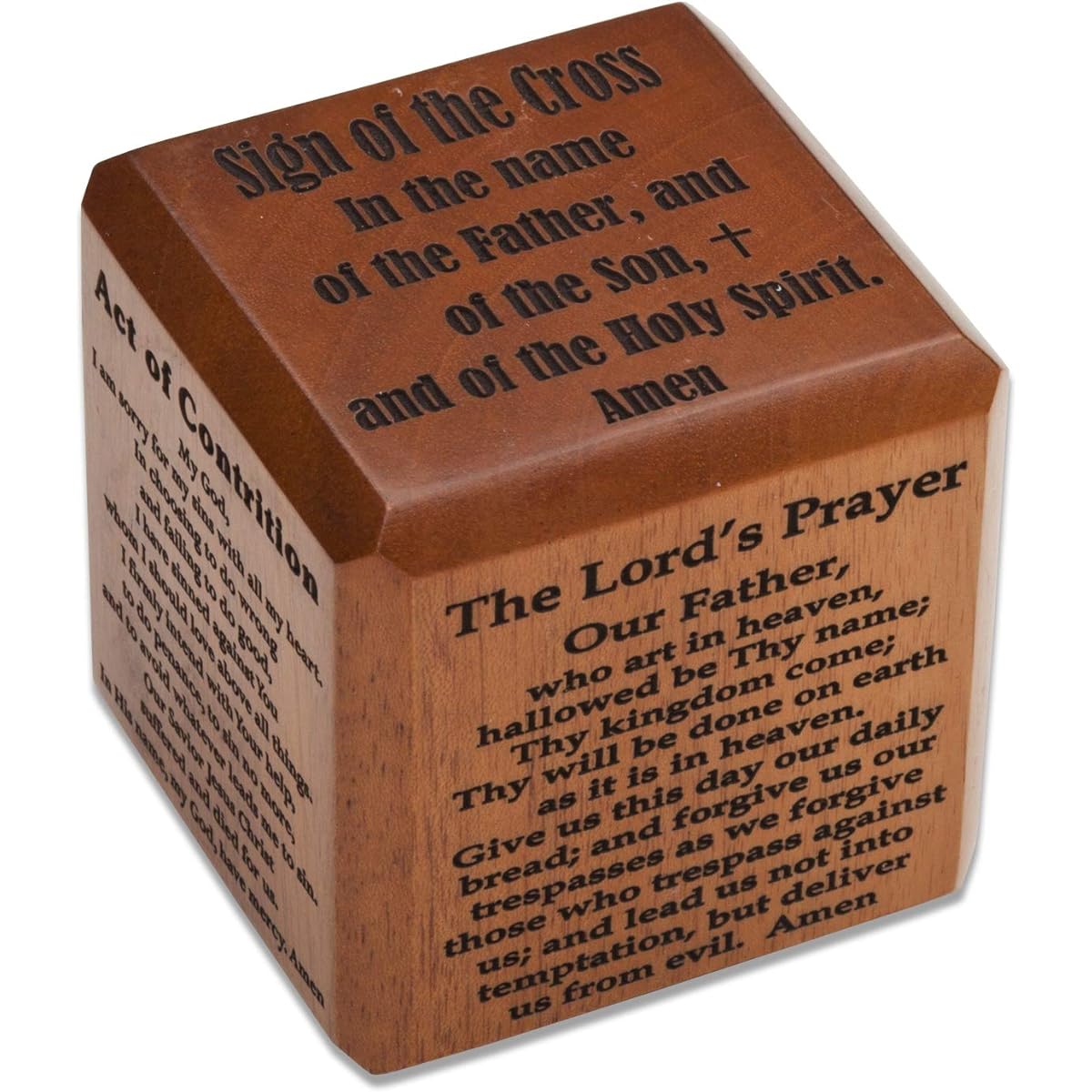 Catholic Prayers Scripture Cube