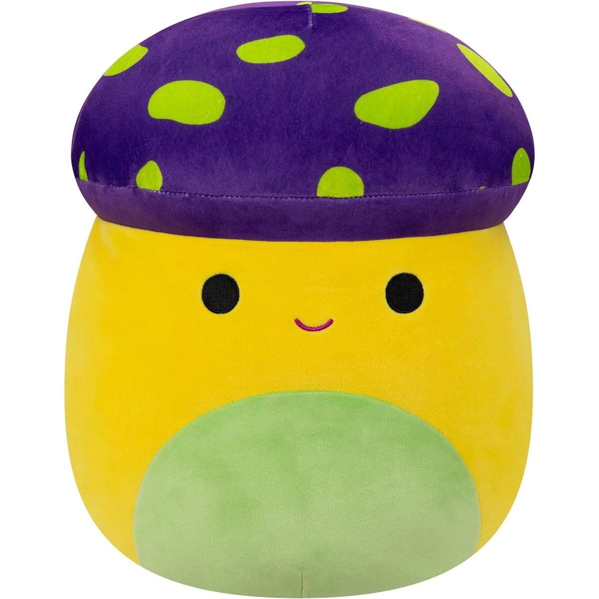 Squishmallows Original 12" Enid Neon Yellow Mushroom - Medium Ultra Soft Official Jazzware Plush Toy