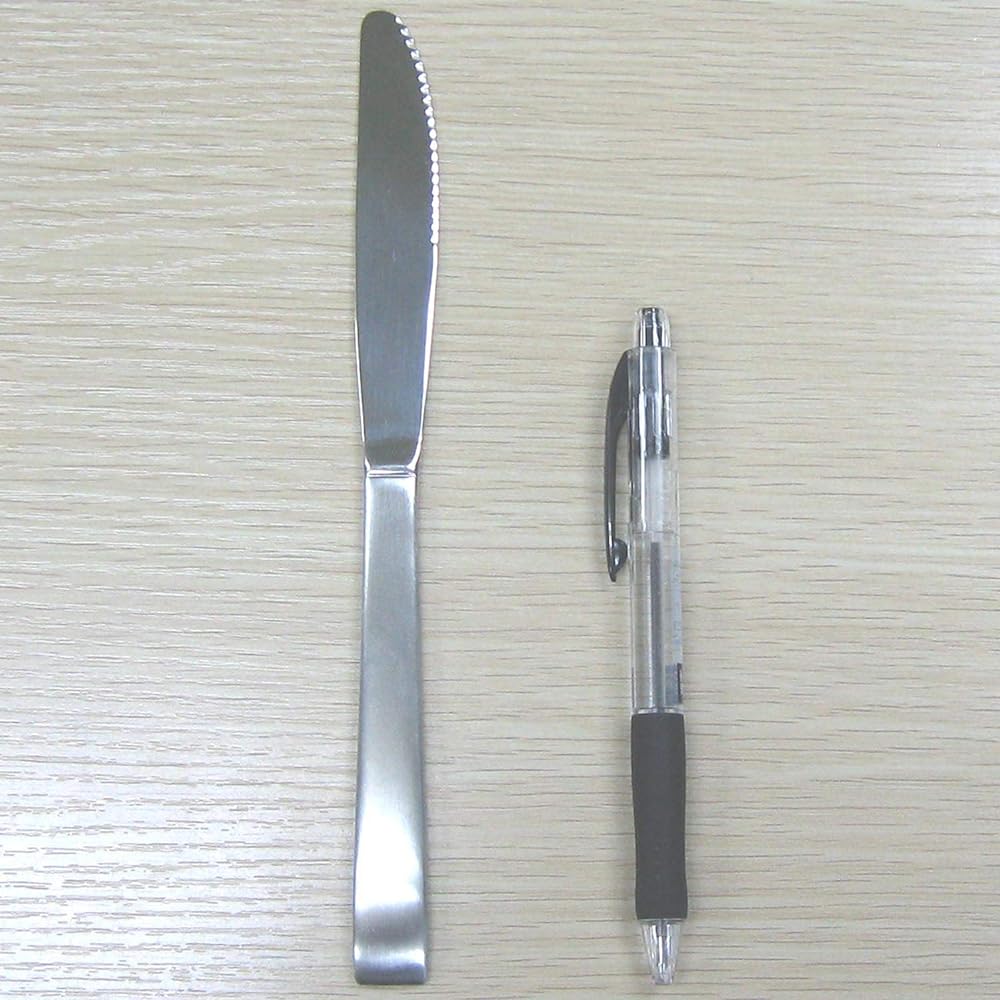 Nagao Lilac Steak Knife Set of 12 20.6cm Commercial Use Made in Japan