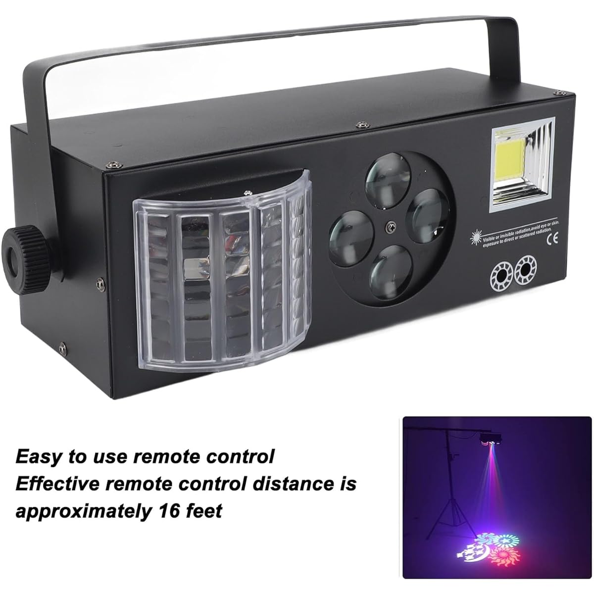 Stage Lights, DJ Lights, 6 for Christmas (US Plug)