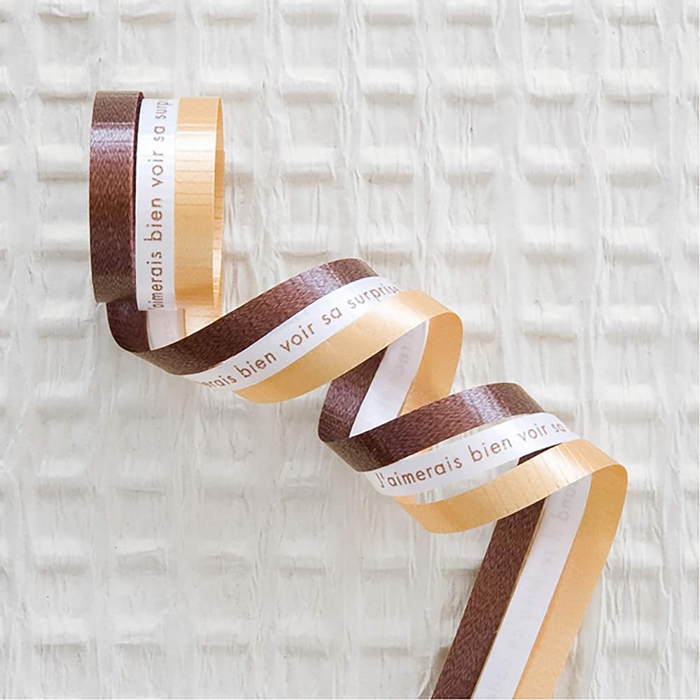Curling ribbon mixed color wine 5mm width x 50m roll SRP-MR4