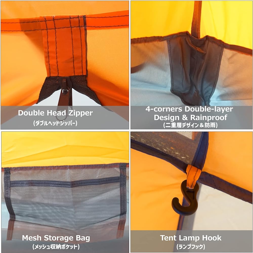 Azarxis Tent, Touring Tent, Solo Tent, Double Layer, Front Chamber, Lightweight, Windproof, Rainproof, For 1, 2, 3 People, 3 Seasons, 4 Seasons, Summer, Winter, Single, Two, Camping/Climbing/Mountains/Biking/Excursion/Picnic