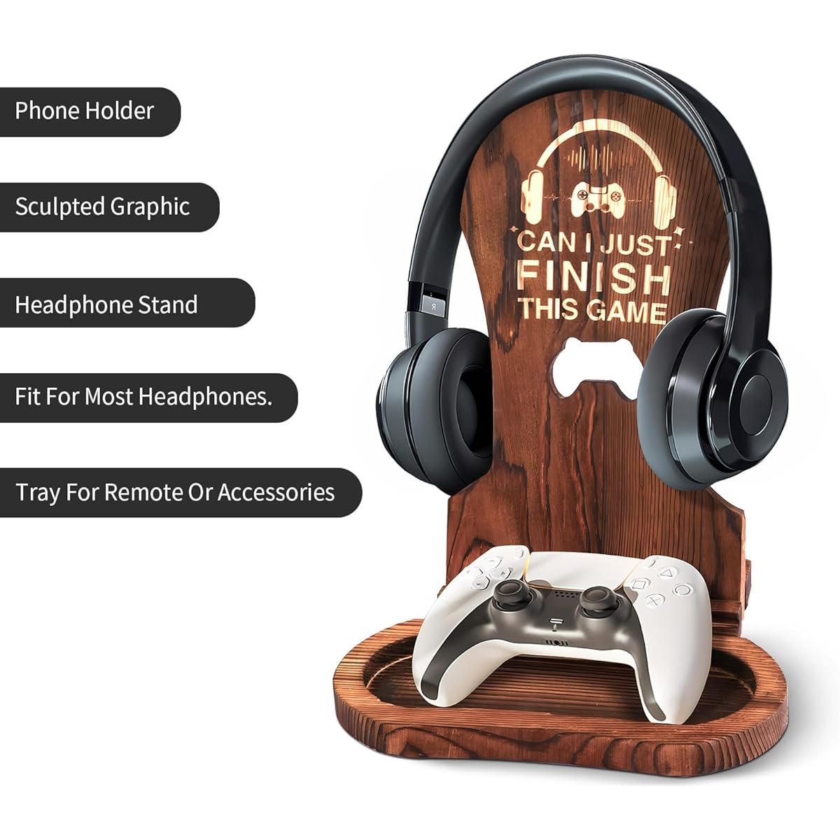 CREECHWA headphone stand wooden