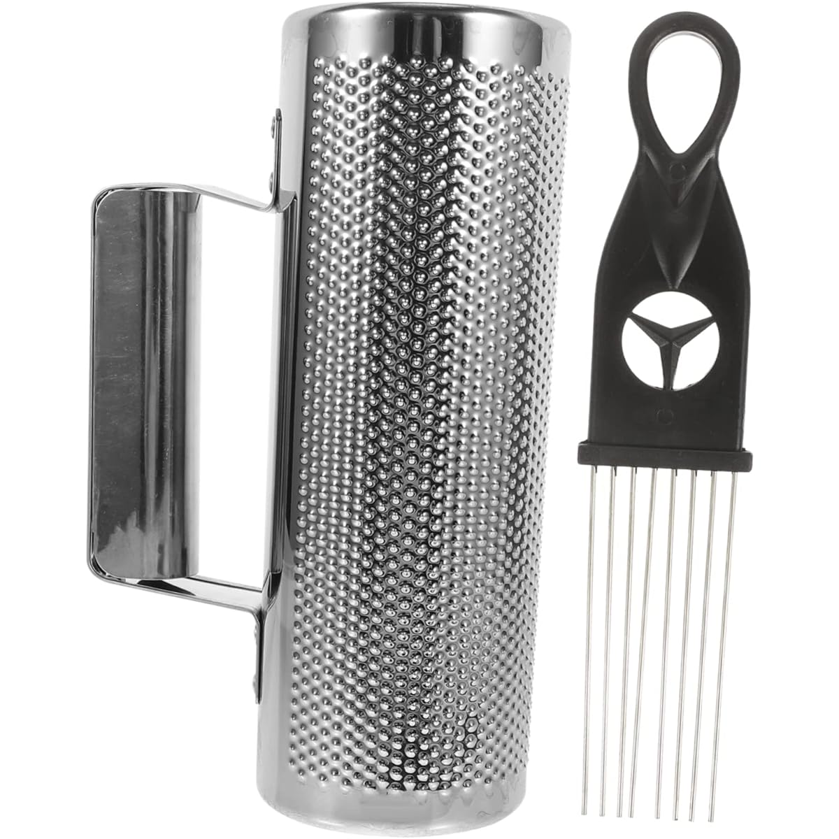 Vaguelly 5 Set Metal Scraper Kids Gift Musical Guiro Tool Hands Percussion Guiro Latin