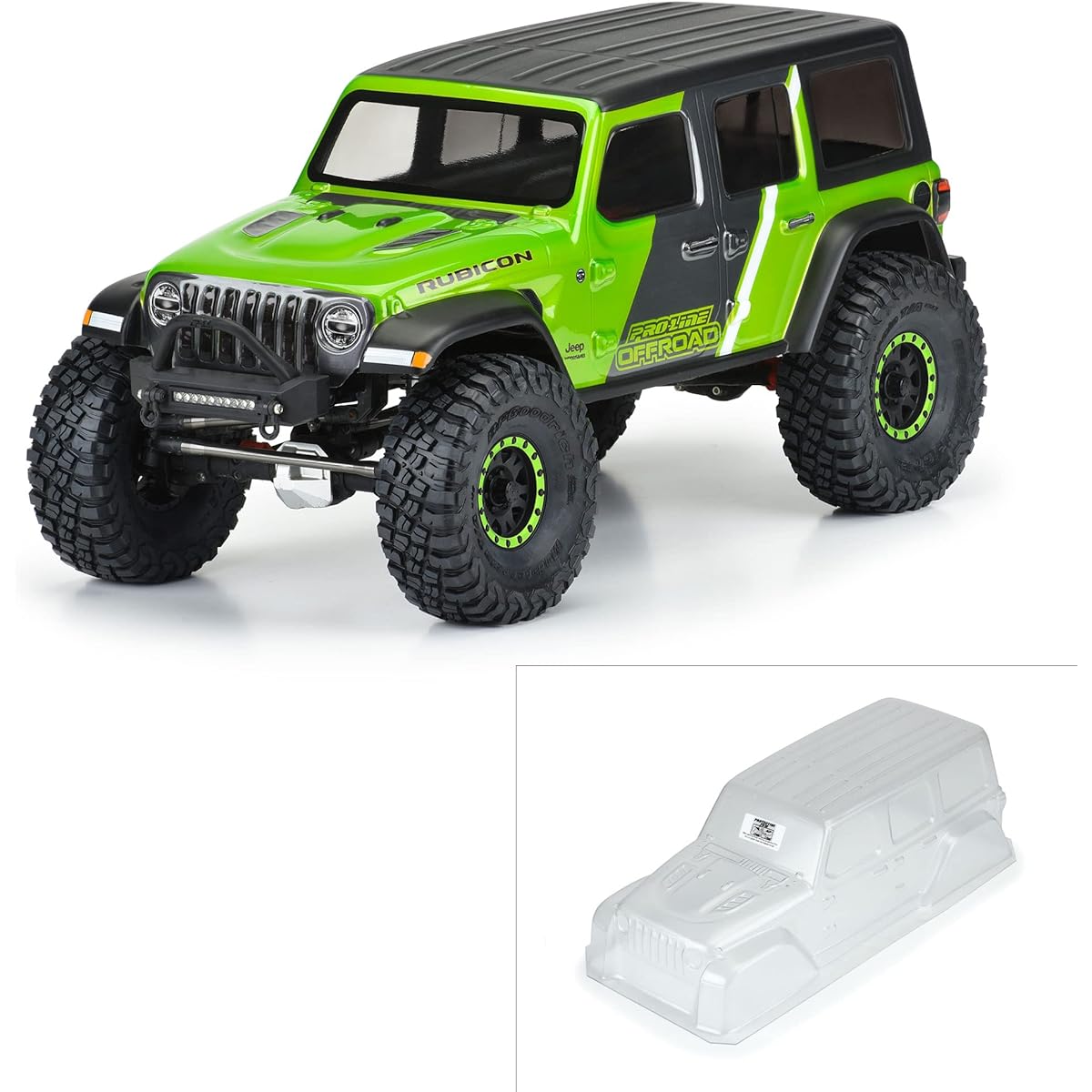 Pro-line Racing Jeep Wrangler JL Unlimited Rubicon 12.3 PRO354600 Wing & Decal for Car/Truck Body