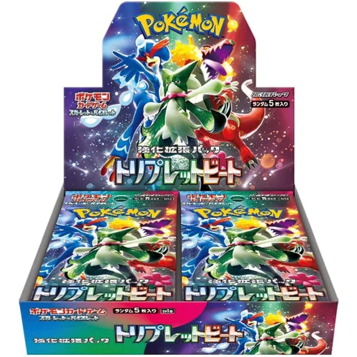 [Fully authentic shrink-wrapped Triplet Beat BOX] HoKemon Card Expansion Pack Triplet Beat BOX <Fully authentic Japanese product, unopened BOX>