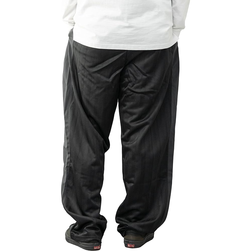 [Scone] Men's Jersey Pants, Large Size, Shadow Stripe, Side Line, Athletic Wear, Sportswear, Loungewear, Training Wear, Running, Walking, 3L, 4L, 5L