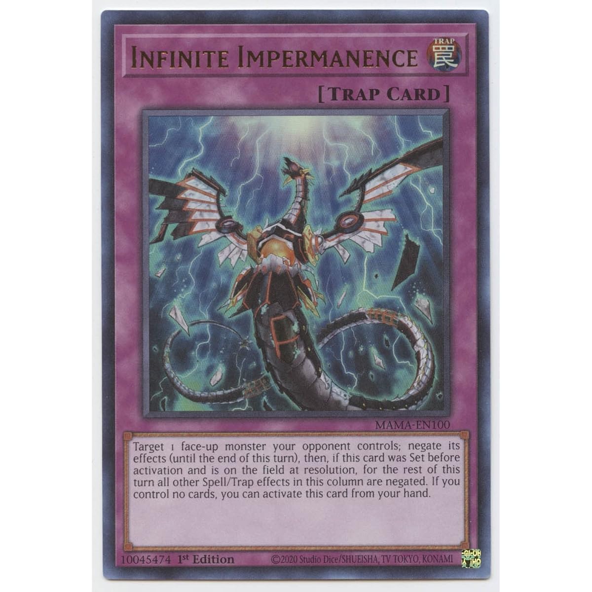 Infinite Impermanence - MAMA-EN100 - Ultra Rare - First Edition