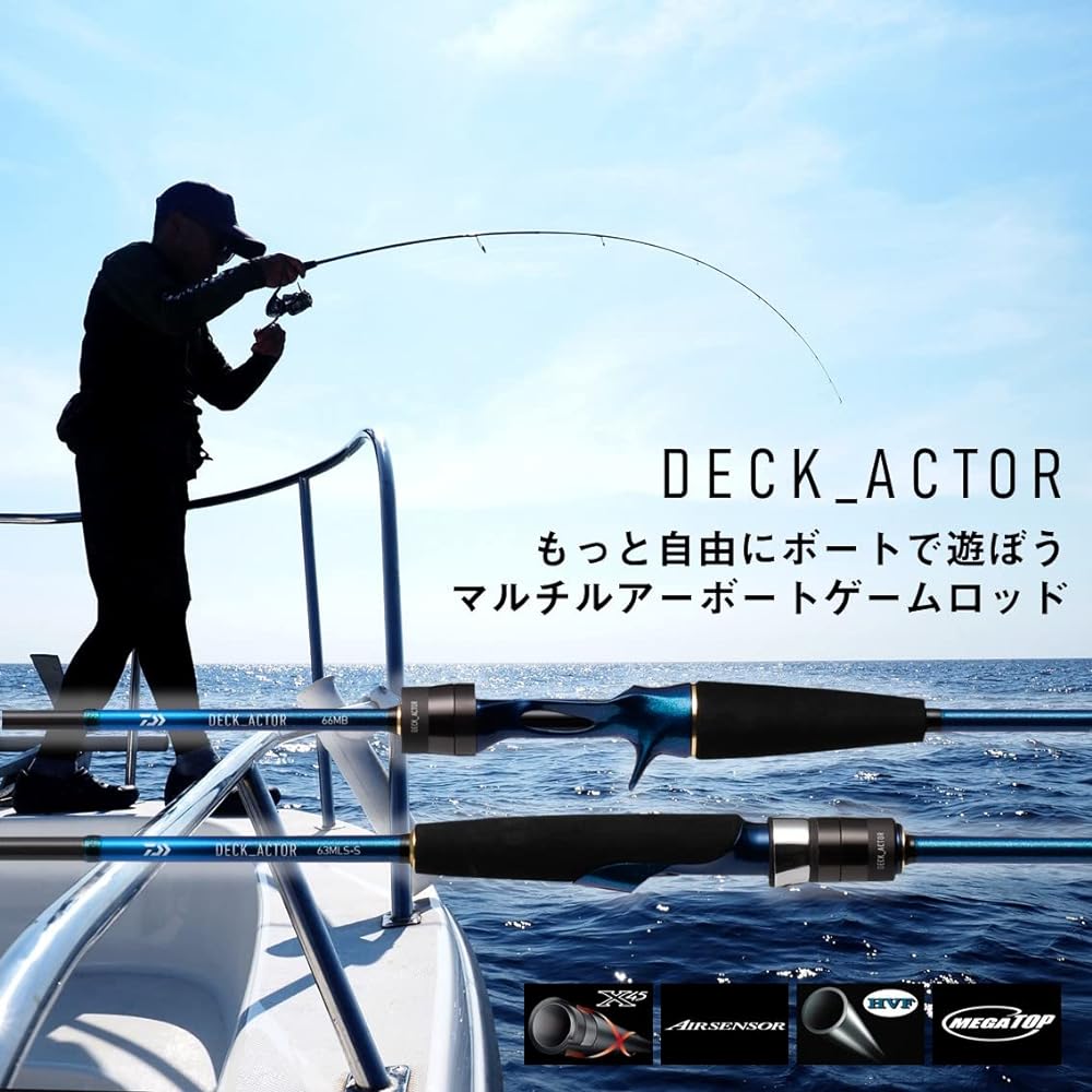 DAIWA Jigging/Casting/Tailaba/Multi Rod DECK_ACTOR (2021 Model)