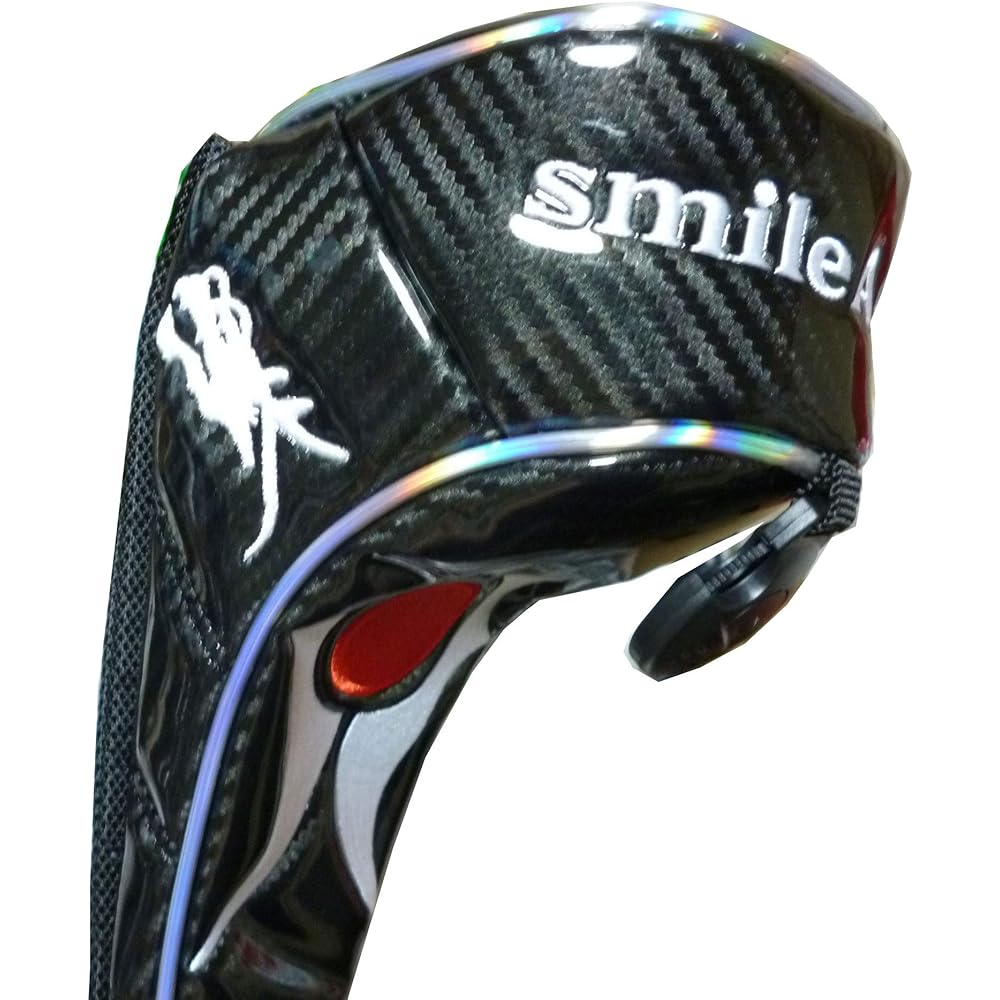 Utility golf head cover Dragon Dragon magnetic type (black, for utility use)