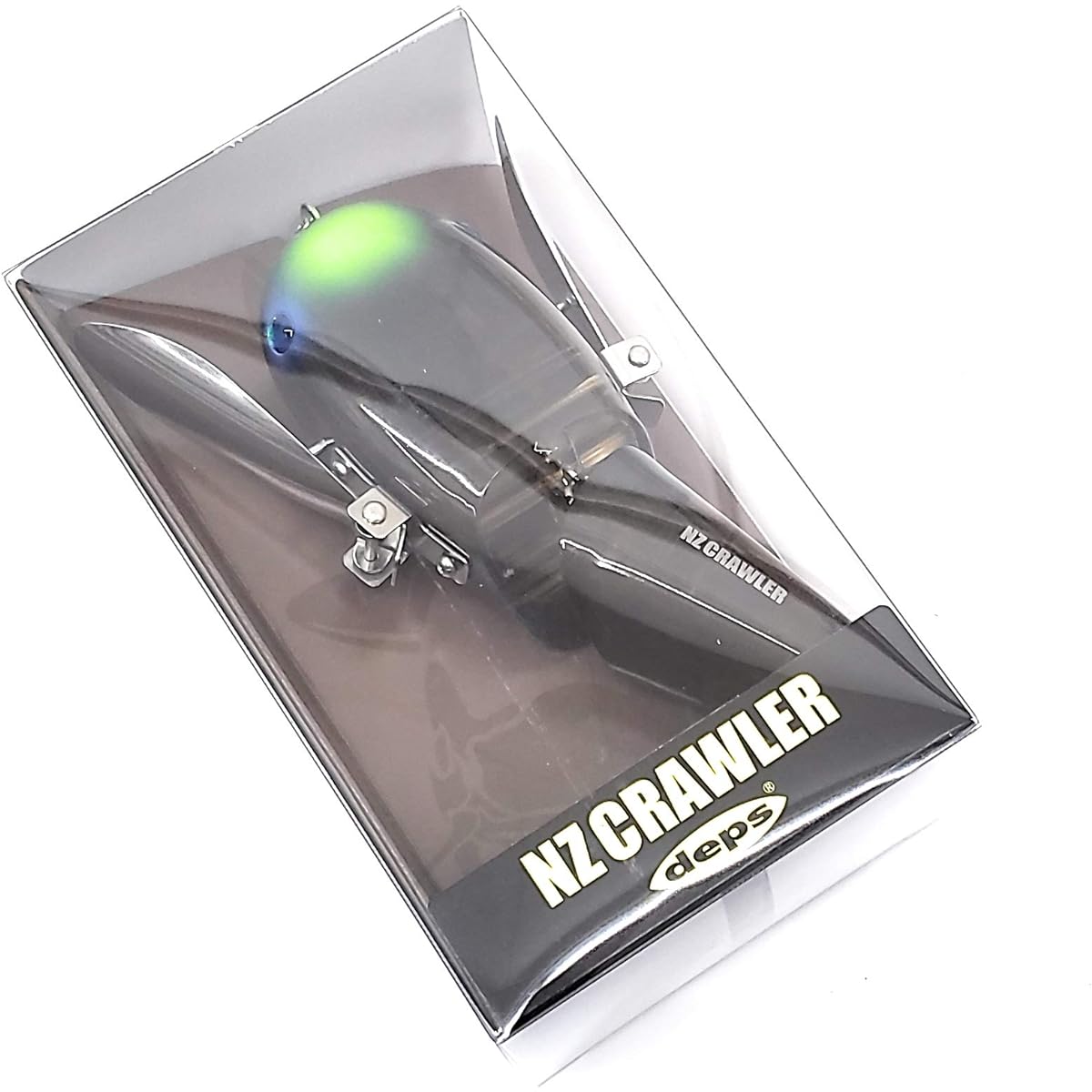 deps Depth Bass Lure NZ Crawler #10 Smoke Black
