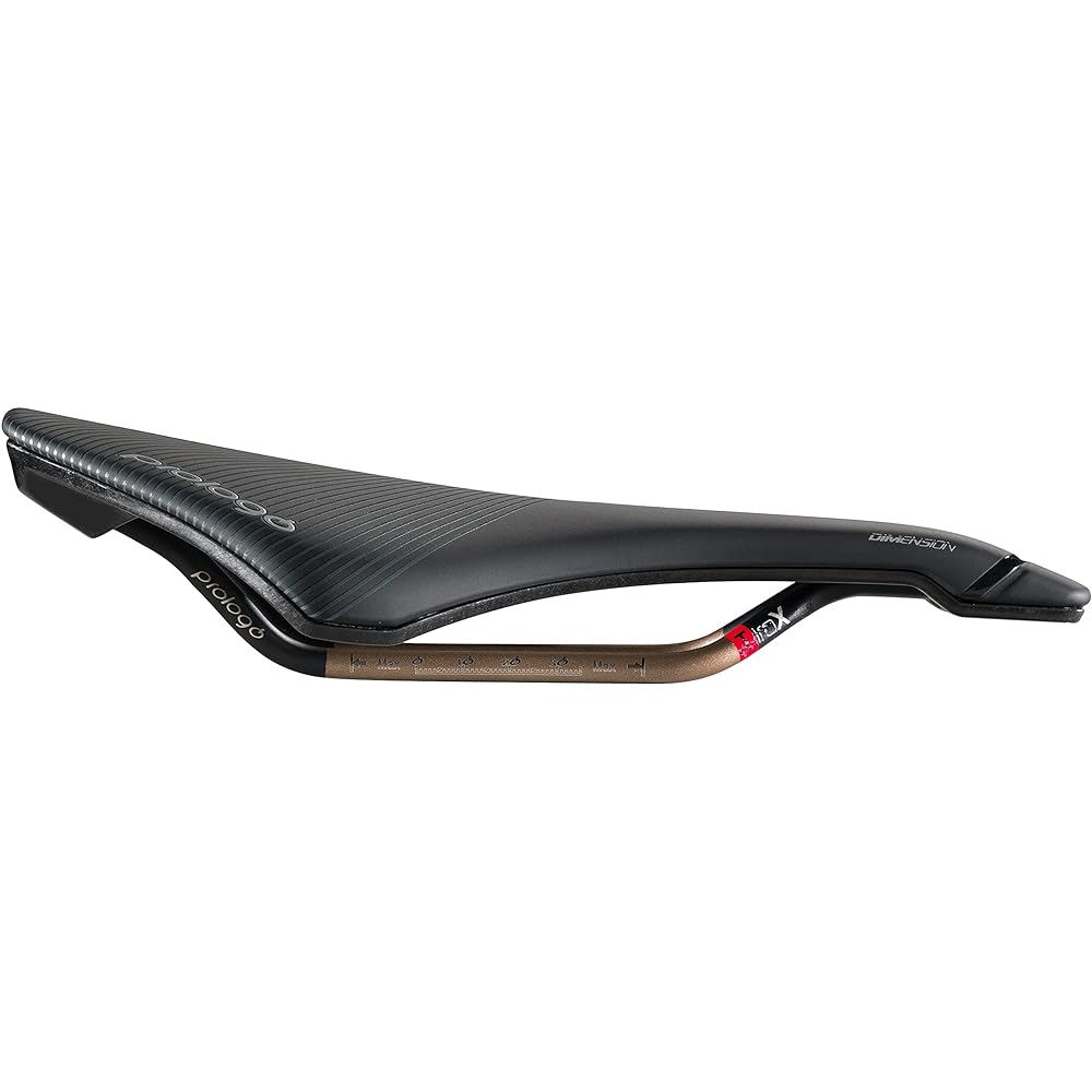Prologo Dimension Tirox 179g 245x143mm Metal Rail Saddle Hard Black