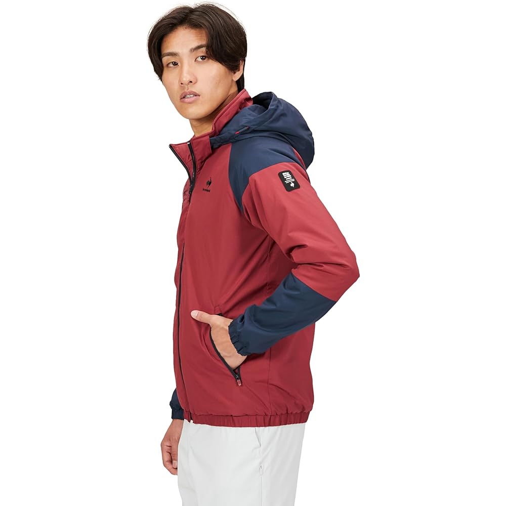 [Le Coq Sportif] 22 Autumn/Winter Model Golf Blouson [#NEW COMFORT] Active heat retention, water repellent, windproof, stretch, detachable, padding, removable hood, men's