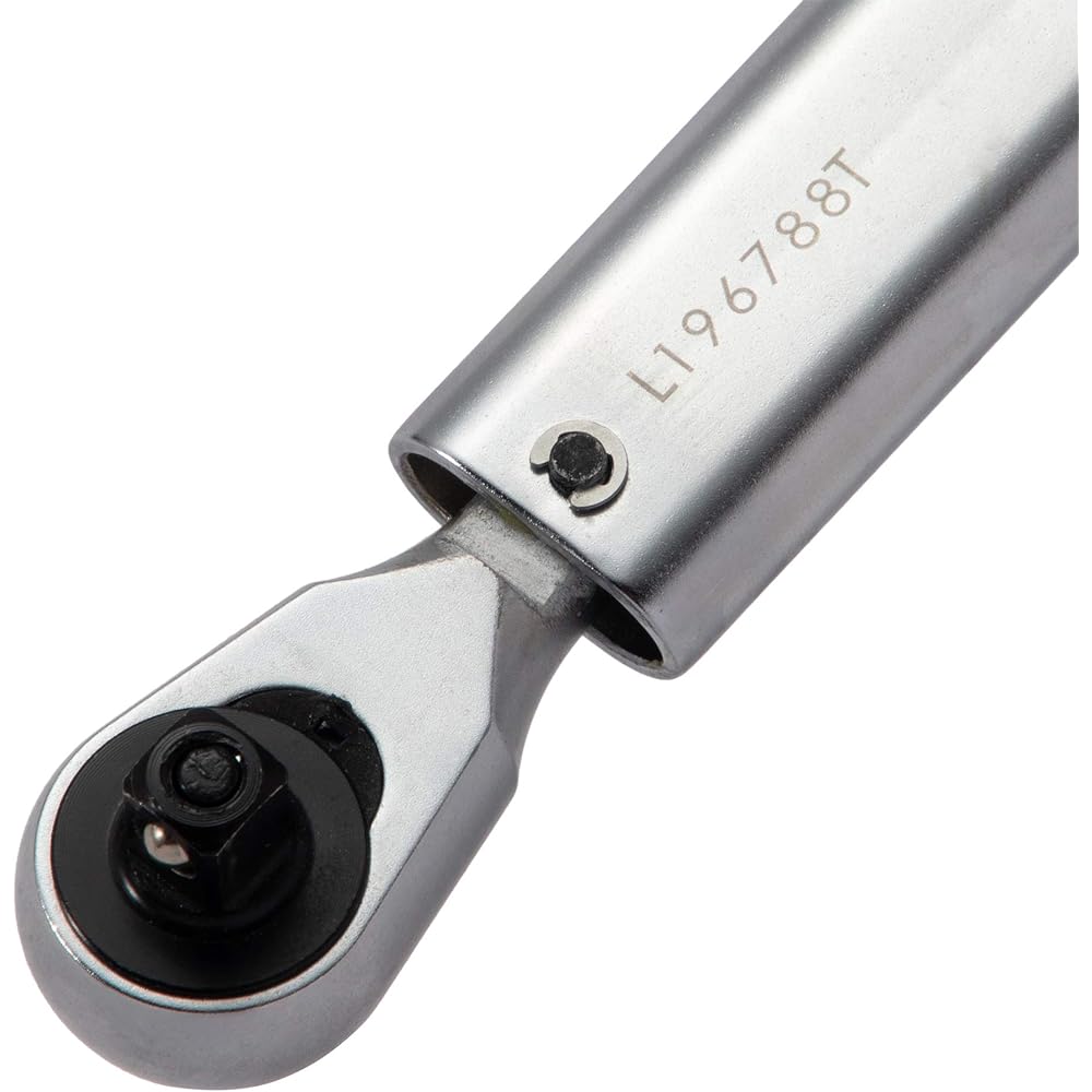 TONE Preset Torque Wrench (Direct Set Compact Head Type) T2MN10CH-QL Drive Angle 6.35mm (1/4") Black 10N・m