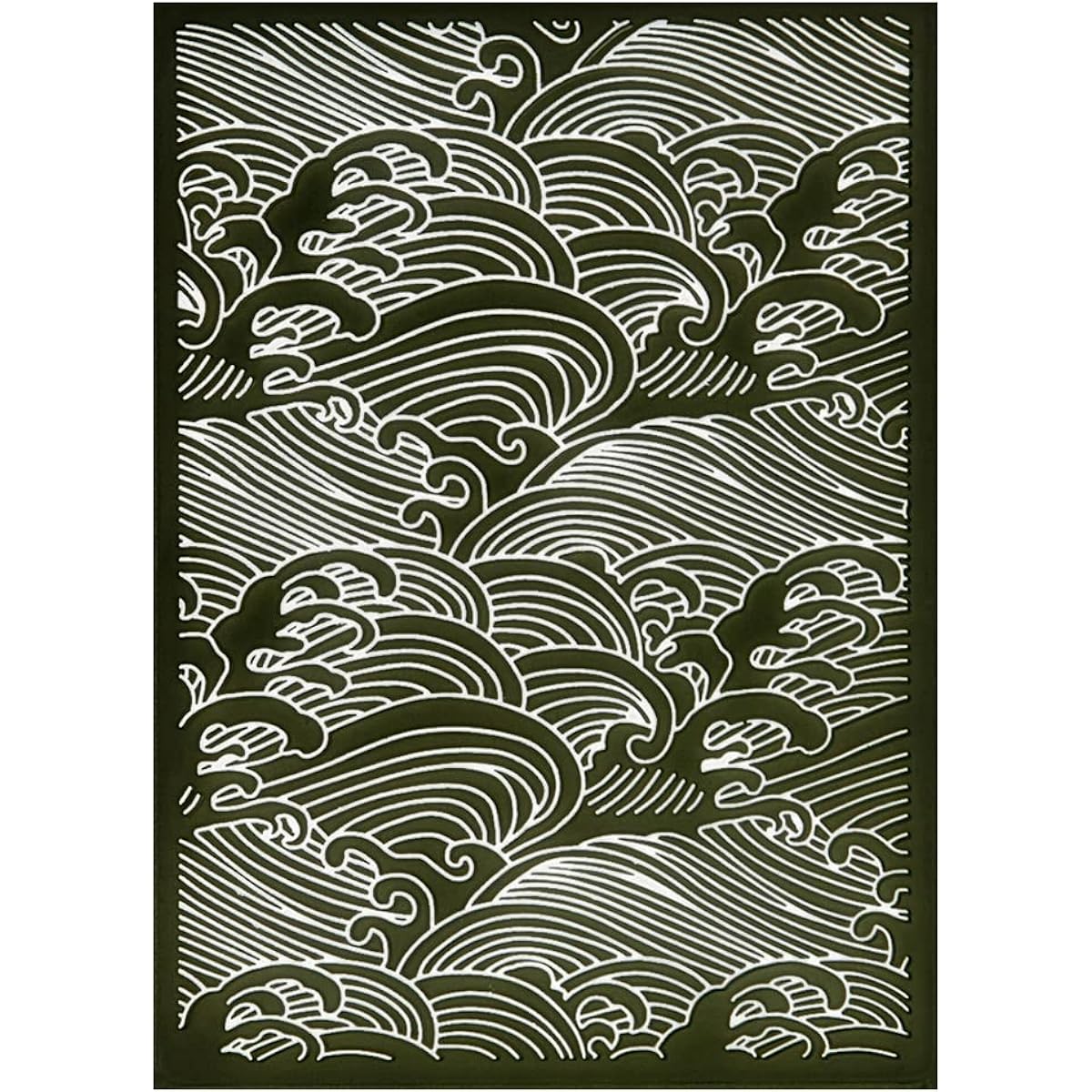 DDOUJOY Wave Background Plastic Embossing Folder for Card Making Scrapbooking and Other Paper Crafts 3022314