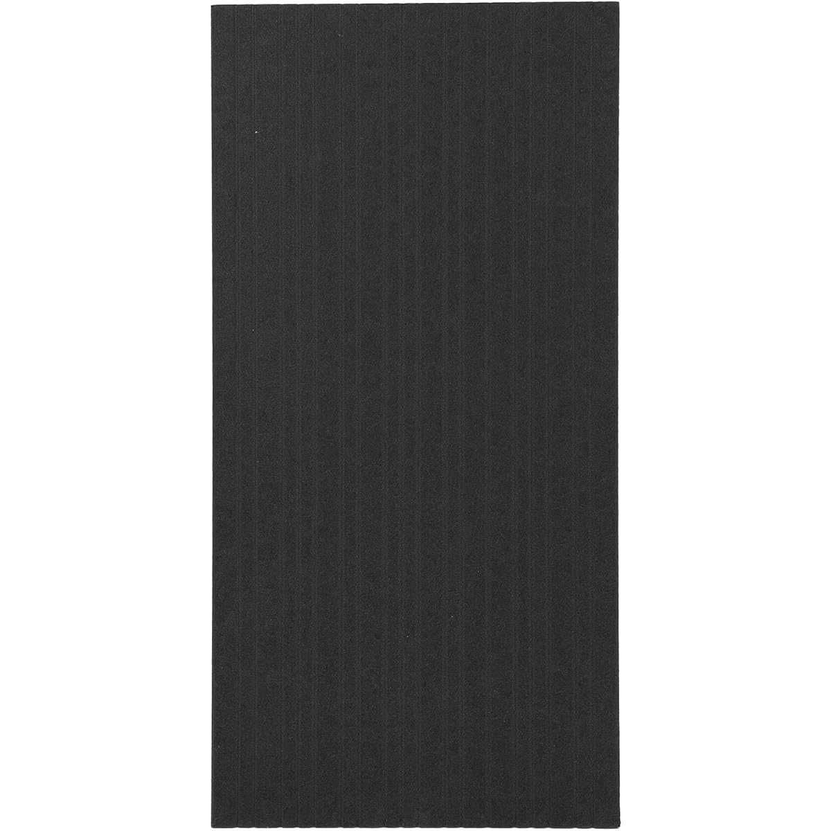 PATIKIL Art Acoustic Panels 47"x24", 3 Pack, Self-Adhesive Non-Uniform Wall Panels for Sound Proofing, Home Office, Recording Studio, Game Room, Black