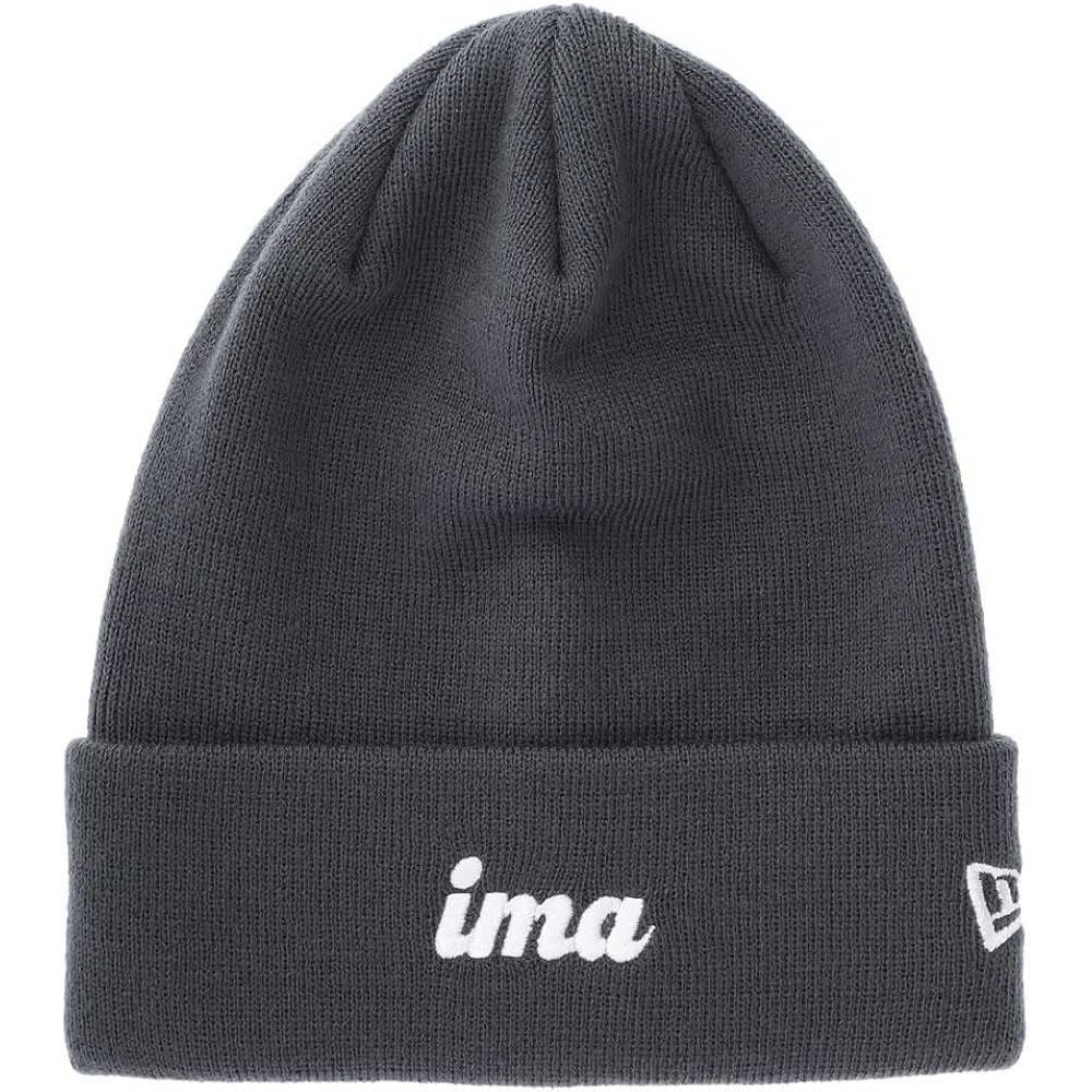 [Ams Design] New Era Basic Knit Cap [cream logo]