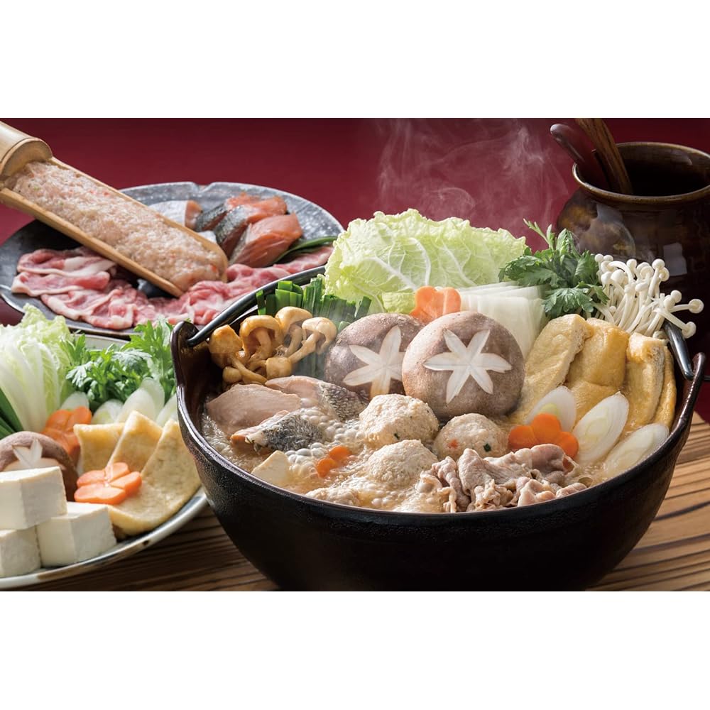 Ikenaga Tekko Nanbu Iron Round Pot, Made in Japan, Iron Pot, Irori Pot, IH Compatible, Kappo, 24cm, Inakanabe
